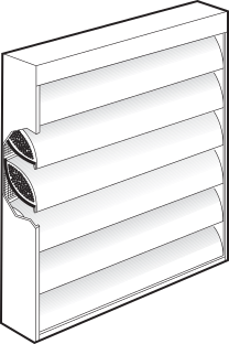COLT CALM acoustic louvre module