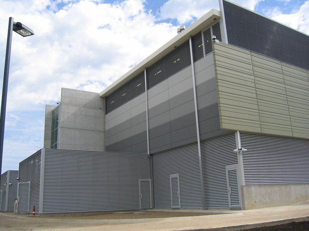 COLT louvres at Norwest Data Centre, former IBM Australia Data Centre, Norwest, Sydney